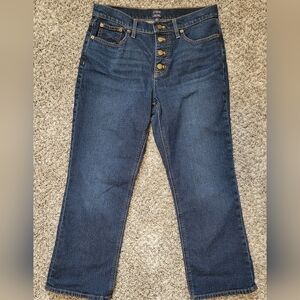 J. Crew Midrise Crop Flare